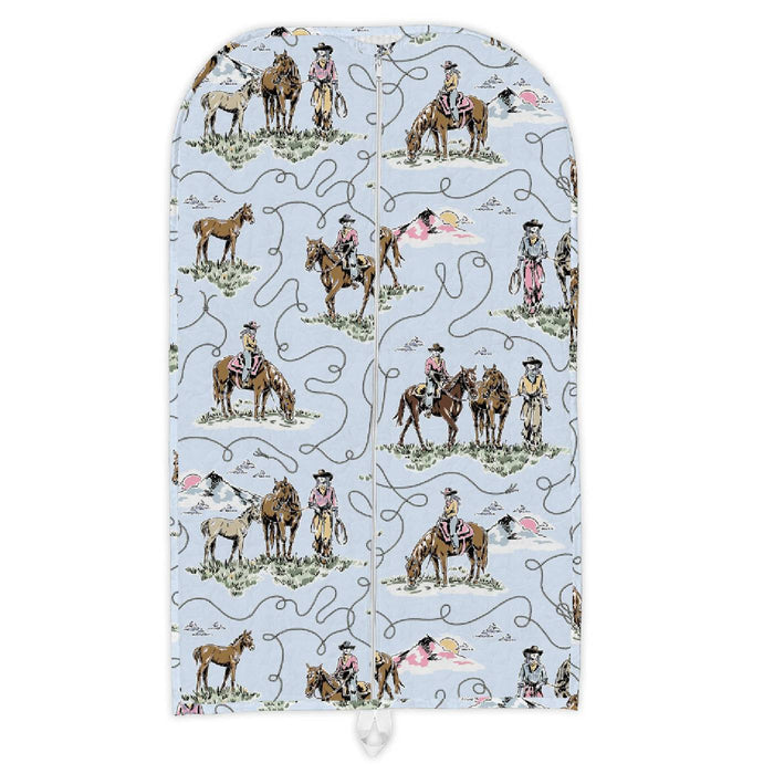 Sierra Cowgirl Blue Garment Bag