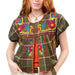 Sister Mary Bolero Green Plaid Top WOMEN - Clothing - Tops - Short Sleeved Sister Mary