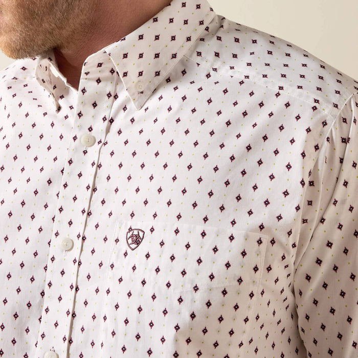 Ariat Men's Campbell Geo Print Button Down Shirt