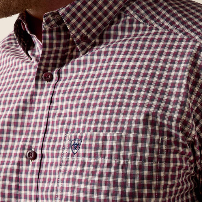 Ariat Men's Pro Jarvis Micro Plaid Button Down Shirt