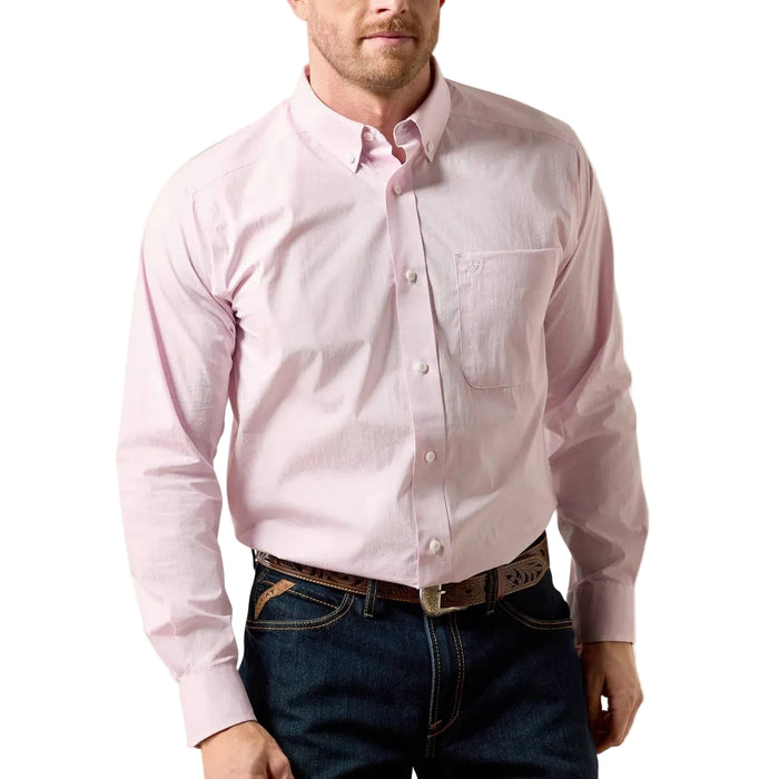 Ariat Men's Wyle Lilac Paisley Print Button Down Shirt
