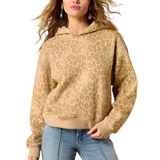 Ariat Women's Essential Faded Leopard Hoodie WOMEN - Clothing - Pullovers & Hoodies Ariat Clothing