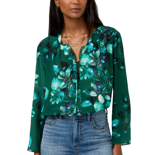 Johnny Was Ruffle Blouse WOMEN - Clothing - Tops - Long Sleeved Johnny Was Collection