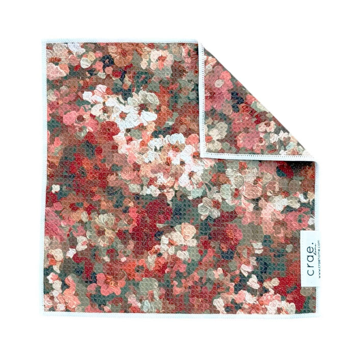 Double Sided Washcloth - Charlotte Floral HOME & GIFTS - Tabletop + Kitchen - Kitchen Decor Crae Home