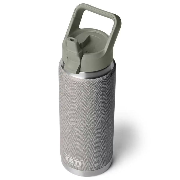 Yeti Rambler 26oz Straw Cap Bottle - Riverhead Green