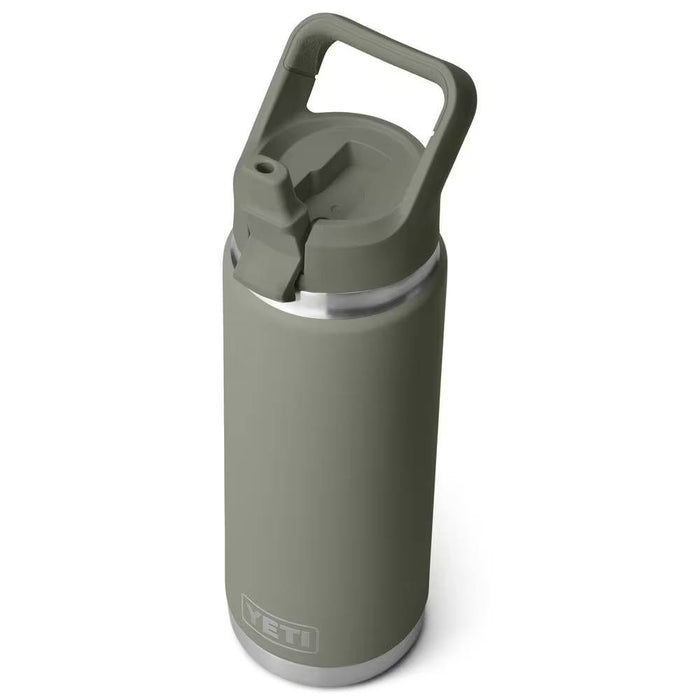 Yeti Rambler 26oz Straw Cap Bottle - Pampa Green