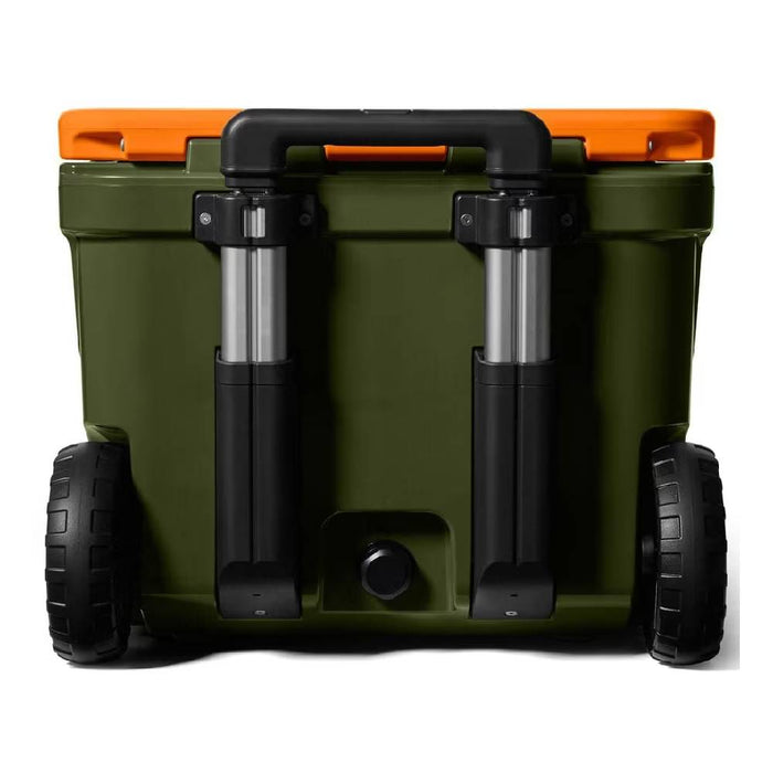 Yeti Roadie 32 Wheeled Hard Cooler - Olive/King Crab Orange