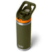 Yeti Rambler 18oz Flip Chug Bottle - Olive/King Crab Orange HOME & GIFTS - Yeti Yeti