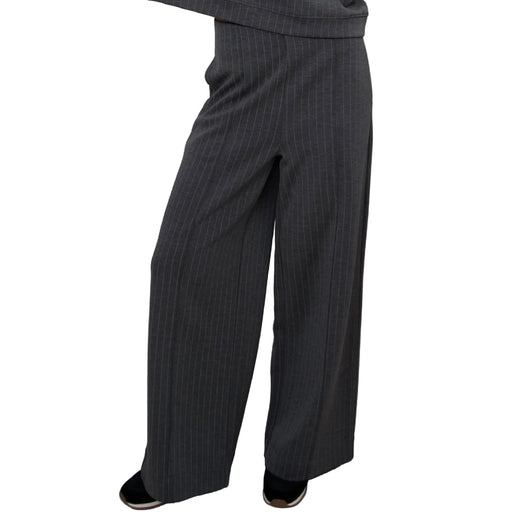 Phoebe Striped Pant Charcoal WOMEN - Clothing - Pants & Leggings RD International