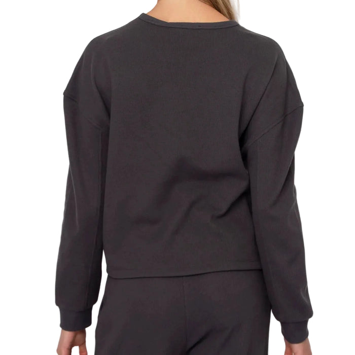 Women's Henry Waffle Henley Shirt
