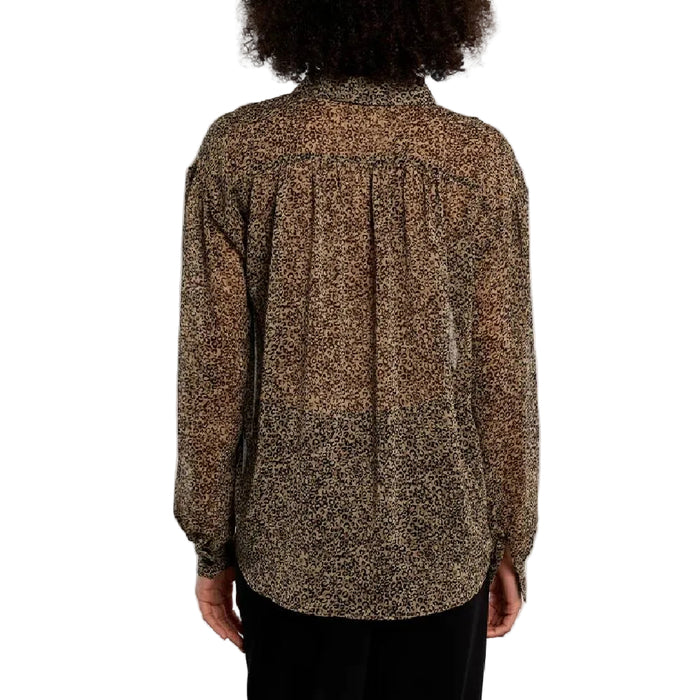 Women's Leopard Print Top