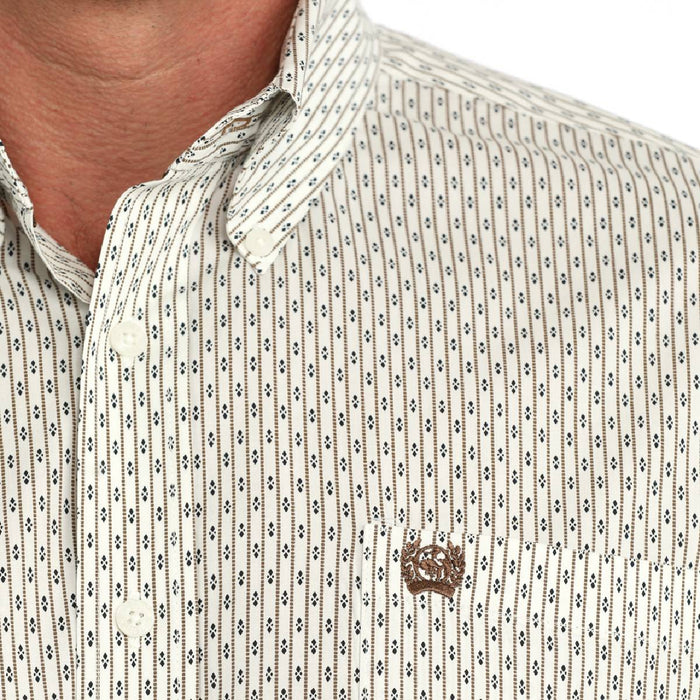 Cinch Men's Geo Stripe Button Shirt MEN - Clothing - Shirts - Long Sleeve Cinch