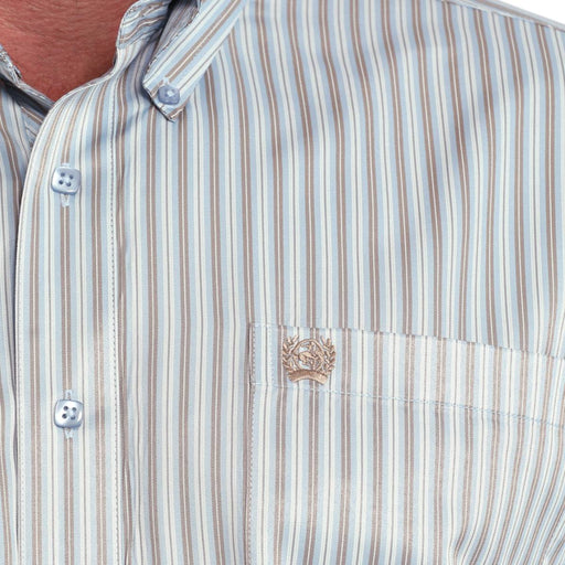 Cinch Men's Stripe Button Shirt MEN - Clothing - Shirts - Long Sleeve Cinch