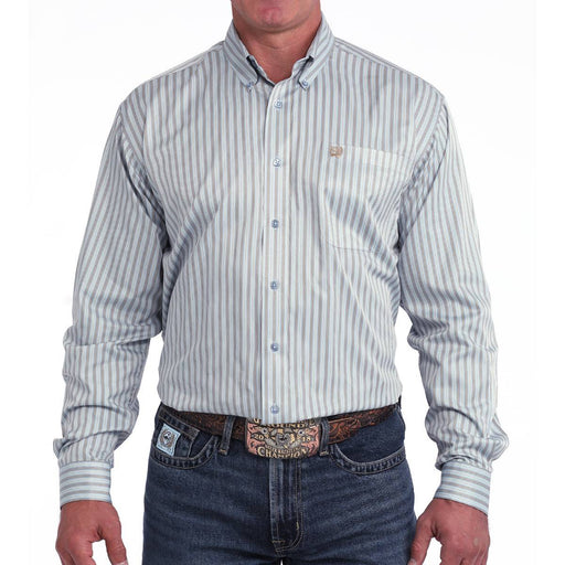 Cinch Men's Stripe Button Shirt MEN - Clothing - Shirts - Long Sleeve Cinch