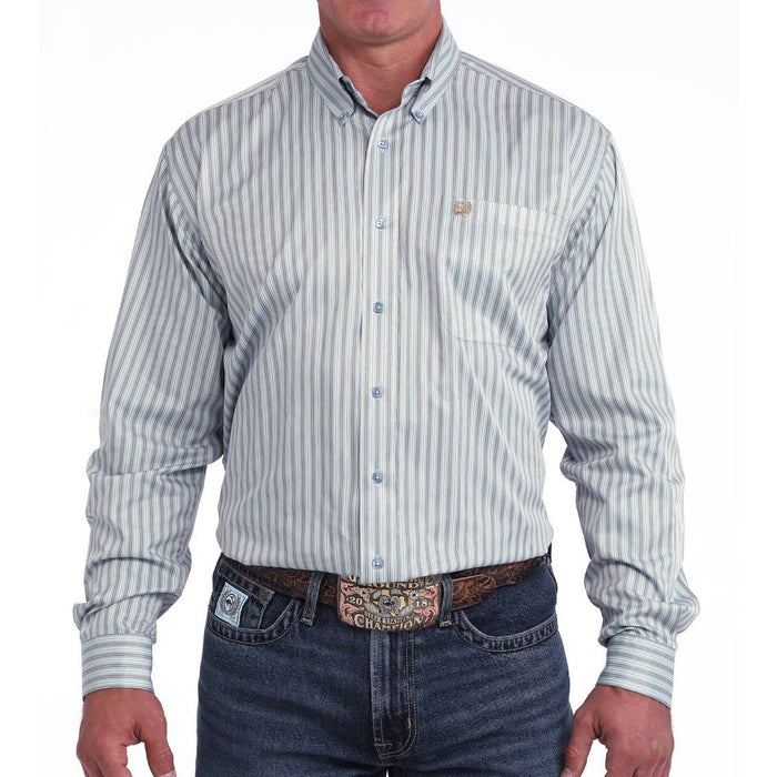 Cinch Men's Stripe Button Shirt MEN - Clothing - Shirts - Long Sleeve Cinch