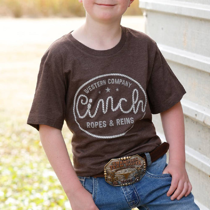 Cinch Boy's Ropes & Reins Tee