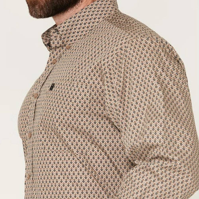 Cinch Men's Geo Print Button Shirt