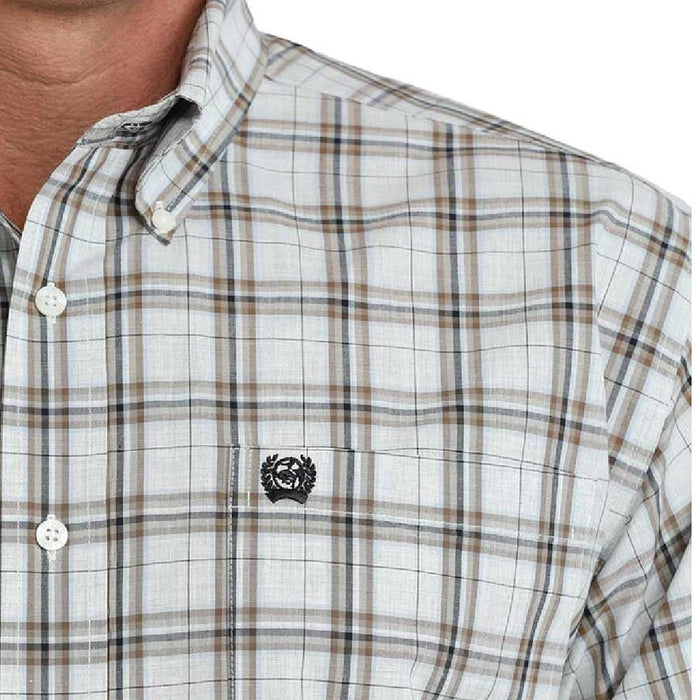 Cinch Men's Plaid Button Shirt