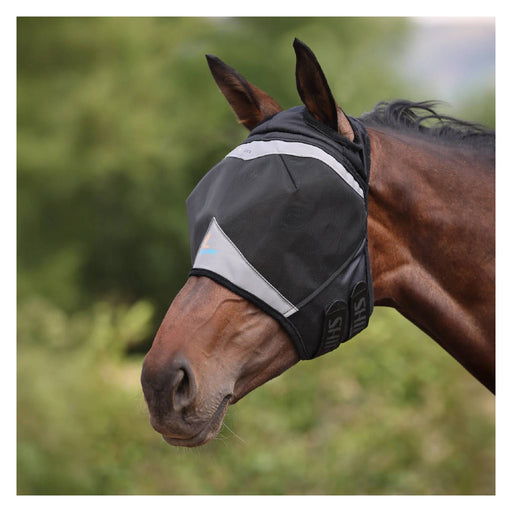 Shires FlyGuard Pro Fine Mesh Fly Mask Equine - Fly & Insect Control Shires