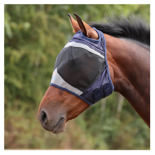 Shires FlyGuard Pro Fine Mesh Fly Mask Equine - Fly & Insect Control Shires