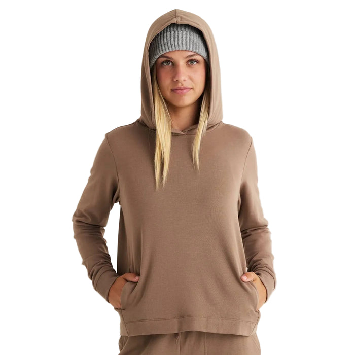 Free Fly Women's Bamboo Fleece Cropped Hoodie