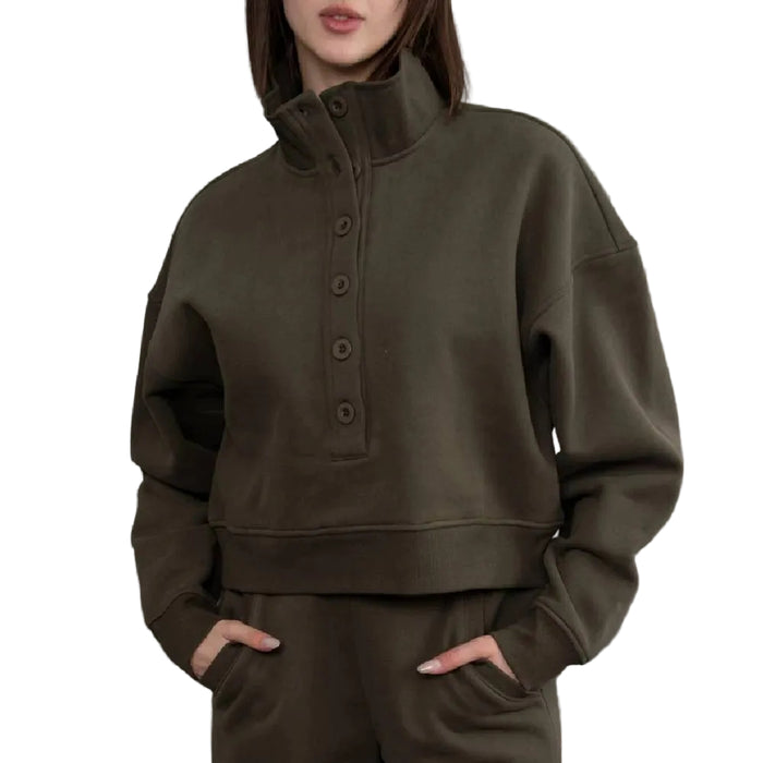 Women's Malta Fleece 1/2 Button Pullover