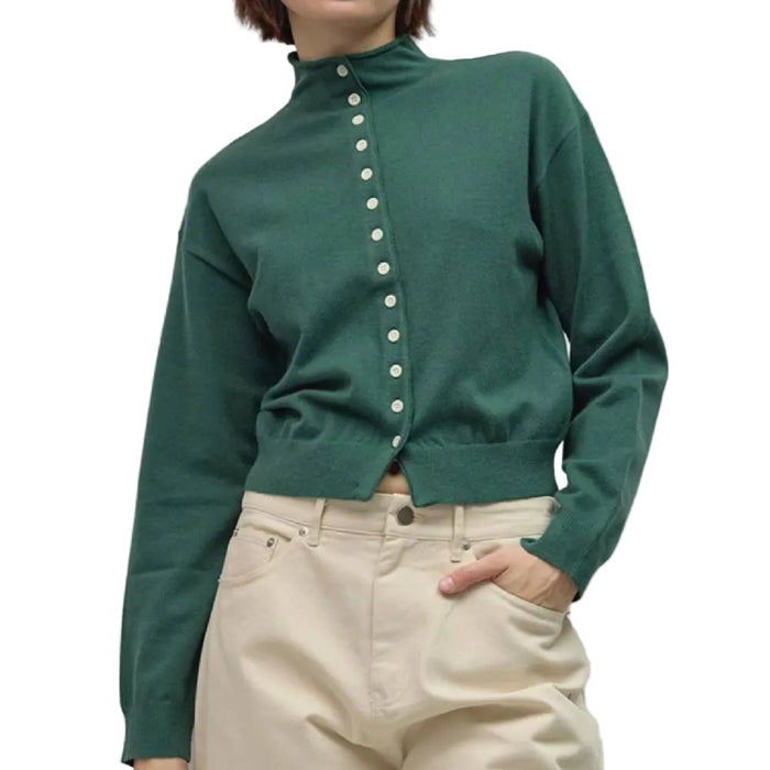 Women's Brooks Green Cardigan