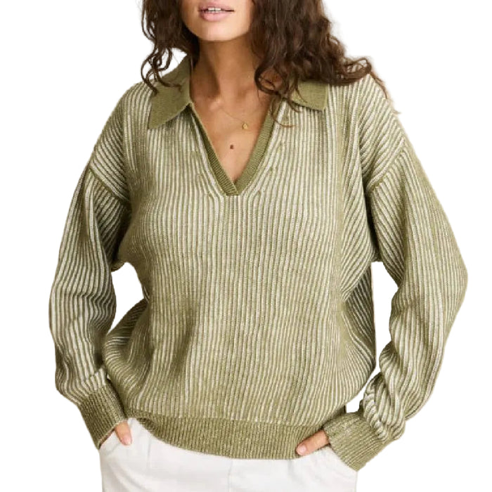 Women's Vista Stripe Collared Sweater