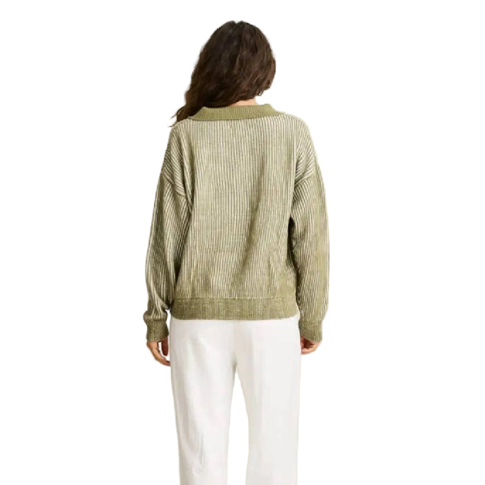 Women's Vista Stripe Collared Sweater