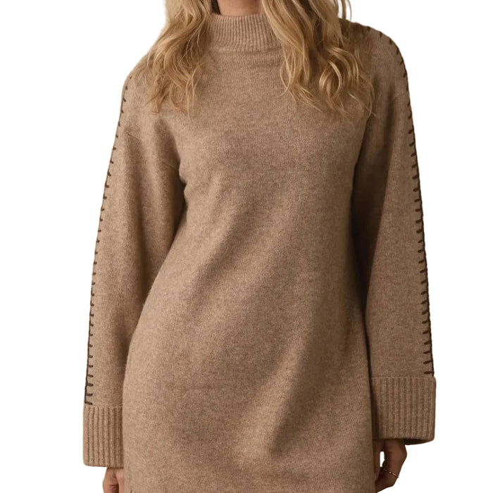 The Normal Brand Women's Craft Stitch Sweater Dress