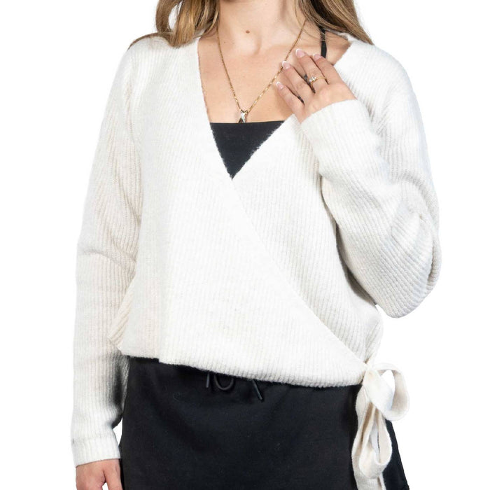 Myrtle Wrap Neck Cardigan