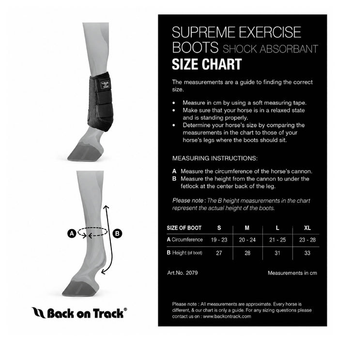 Back On Track 3D Mesh Splint Boots