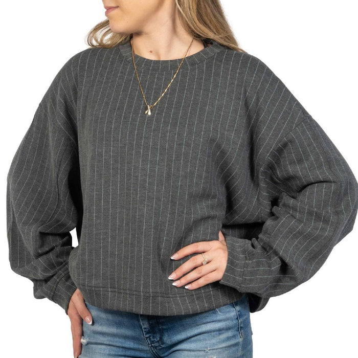Women's Beatrice Pinstripe Pullover