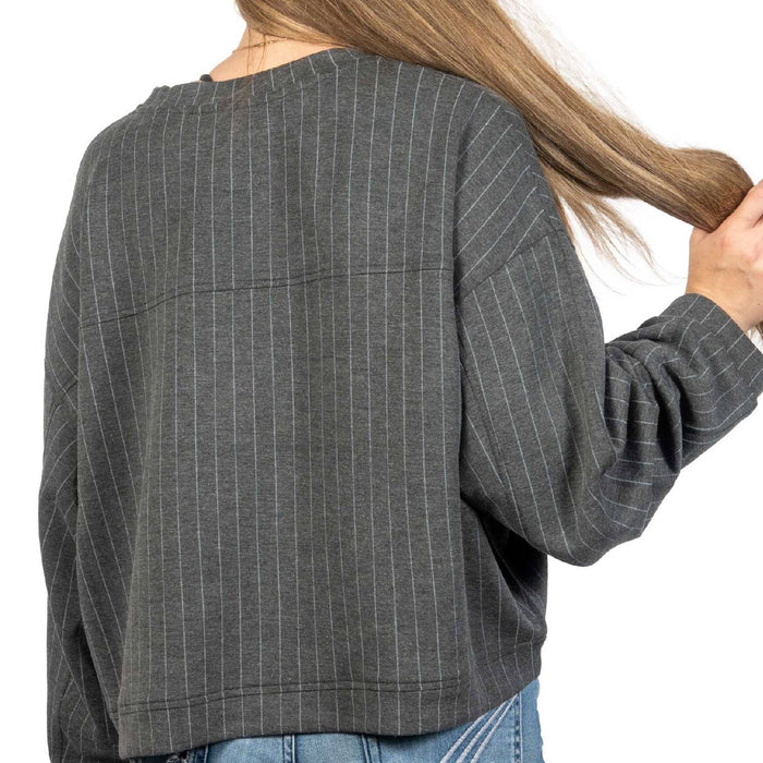 Women's Beatrice Pinstripe Pullover