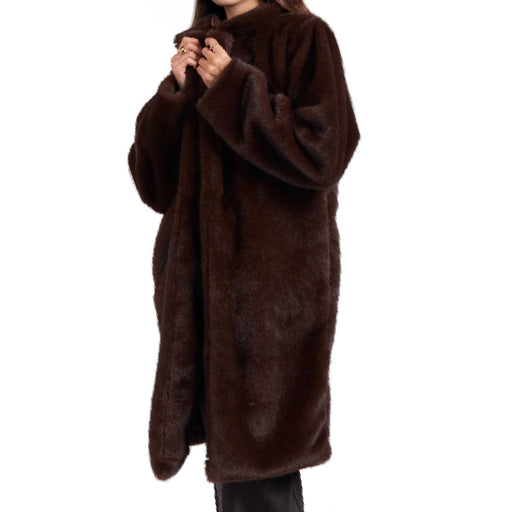 Sage The Label Women's Shyloh Fur Coat WOMEN - Clothing - Outerwear - Jackets Sage The Label