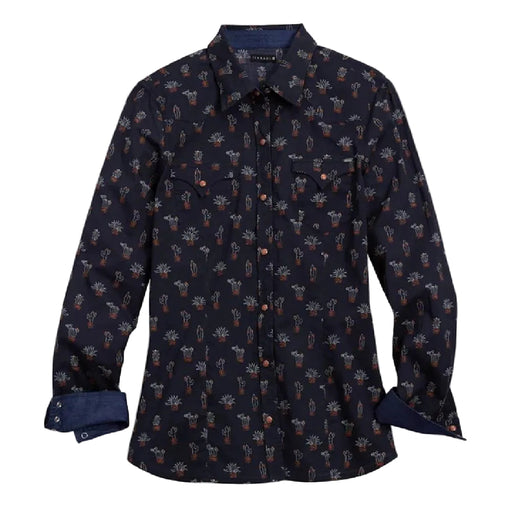 Tin Haul Women's Potted Plant Snap Shirt WOMEN - Clothing - Tops - Long Sleeved Tin Haul