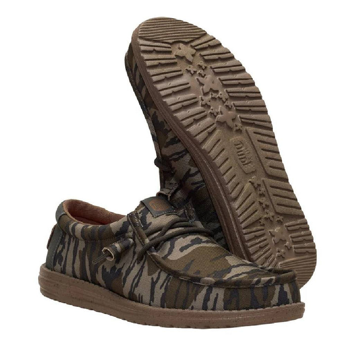 Hey Dude Wally Mossy Oak Original Bottomland - Brown Camo