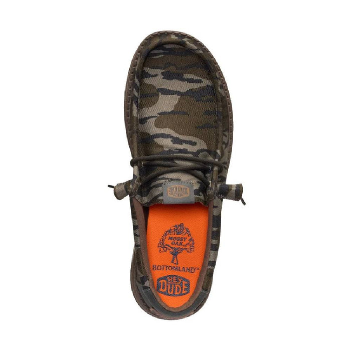 Hey Dude Wally Mossy Oak Original Bottomland - Brown Camo