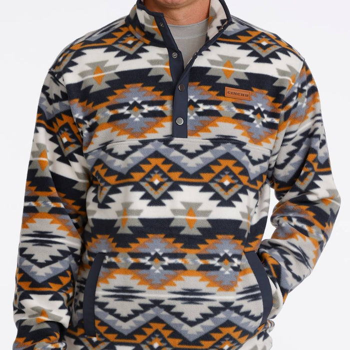 Cinch Men's 1/4 Snap Polar Fleece Pullover
