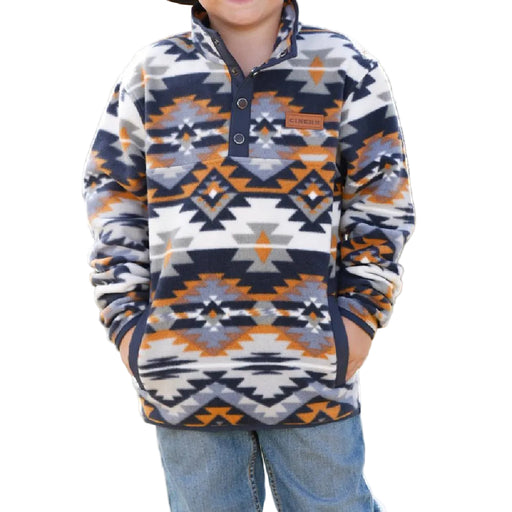 Cinch Boy's 1/4 Snap Polar Fleece Pullover KIDS - Boys - Clothing - Sweatshirts & Hoodies Cinch