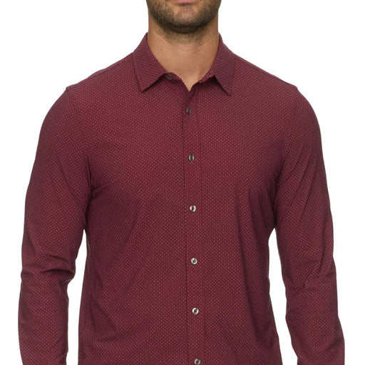 Flag & Anthem Men's LS Loretto Dot Print Journey Shirt MEN - Clothing - Shirts - Long Sleeve Flag And Anthem