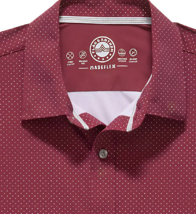 Flag & Anthem Men's LS Loretto Dot Print Journey Shirt