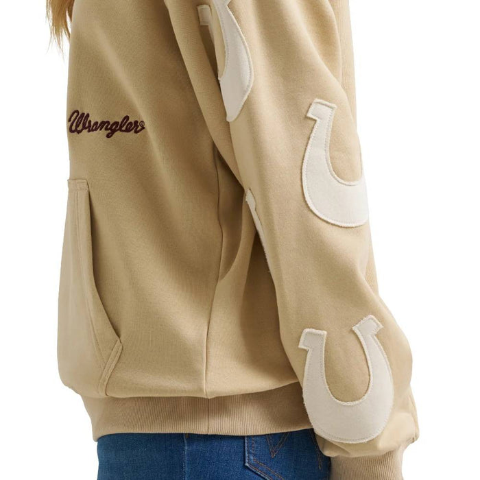 Wrangler Women's Western Showoff Pullover Hoodie