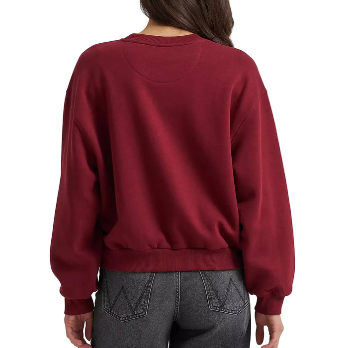 Wrangler Women's Logo Canyon Pullover Sweatshirt