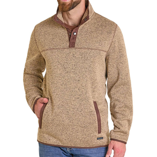 Panhandle Slim Men's Melange Henley Pullover MEN - Clothing - Pullovers & Hoodies Panhandle