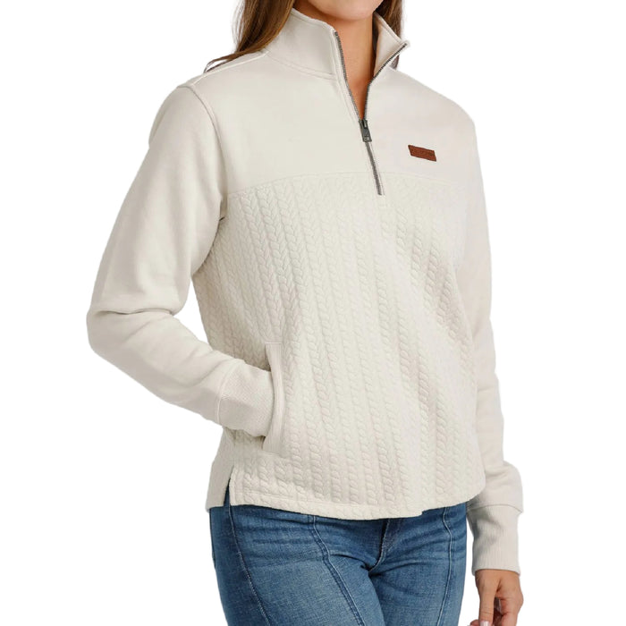 Cinch Women's Patterned 1/4 Zip Pullover WOMEN - Clothing - Pullovers & Hoodies Cinch