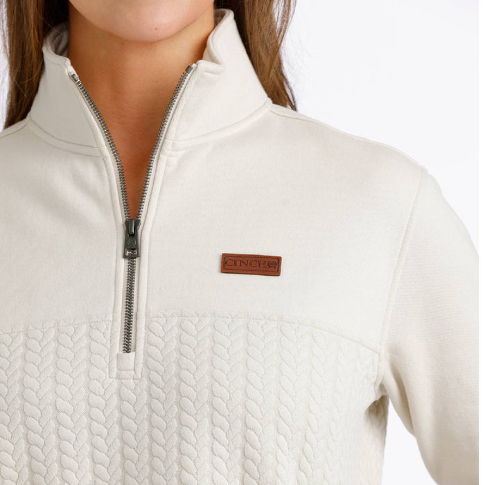 Cinch Women's Patterned 1/4 Zip Pullover WOMEN - Clothing - Pullovers & Hoodies Cinch