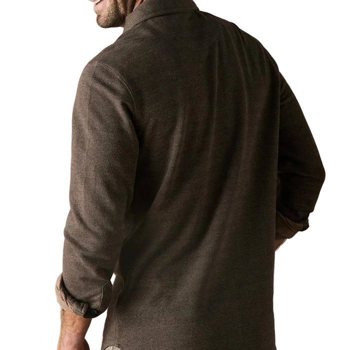 The Normal Brand Men's LS Textured Knit Shirt