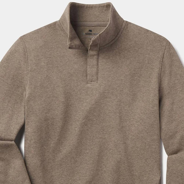 The Normal Brand Men's 1/4 Zip Puremeso Fleece