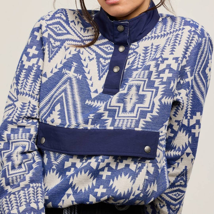 Pendleton Women's Doublesoft Half Snap Pullover